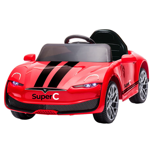 Macchina Elettrica per Bambini 12V Auto Super-C Rossa prezzo