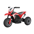 Moto Elettrica per Bambini 3 Ruote 6V con Licenza Honda CRF450RL Rosso     -1