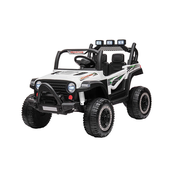 Macchina Elettrica per Bambini 12V Fuoristrada Offroad Mountain Bianco online