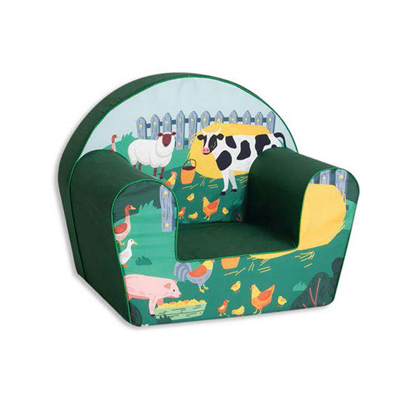 acquista Poltroncina per Bambini 42x31x50 cm in Cotone Fattoria Verde