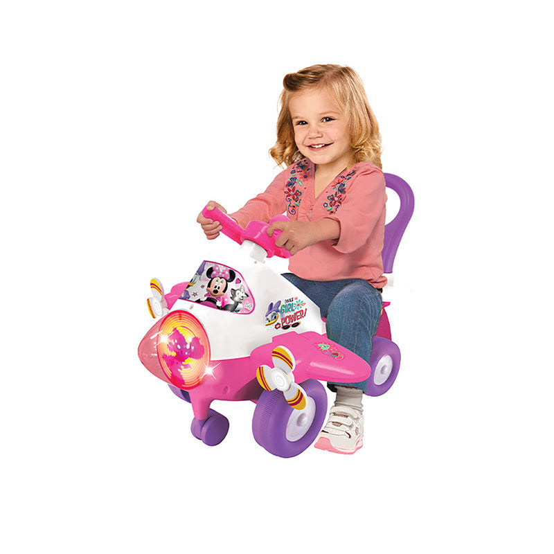 Aereo Cavalcabile 54x46x38 cm per Bambini Minnie Rosa -2