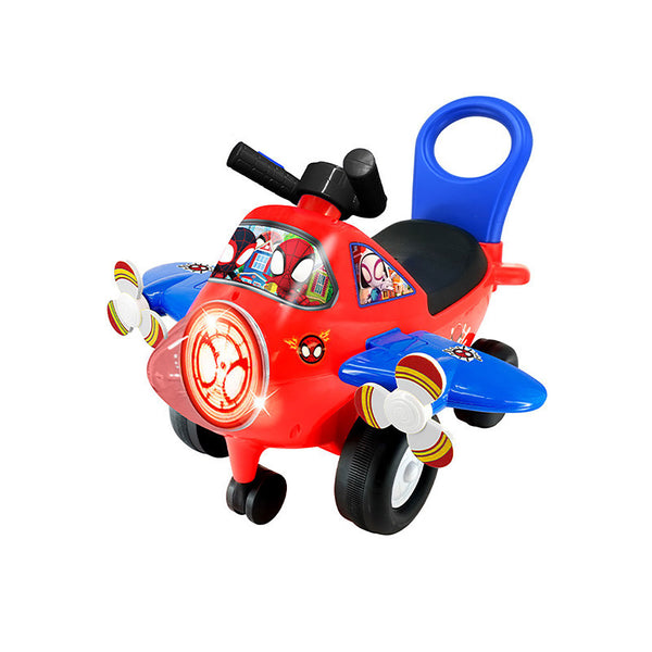 prezzo Aereo Cavalcabile 54x46x38 cm per Bambini Spidey Rosso