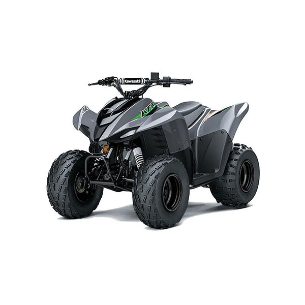 Quad Elettrico per Bambini 6V con Licenza Kawasaki KFX Grigio acquista