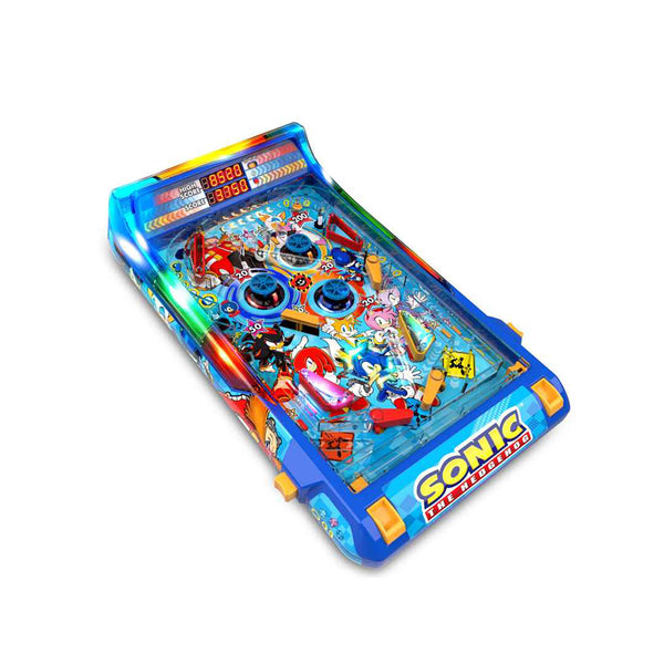 acquista Pinball Pro Gioco Arcade per Bambini Suoni e Luci LED Sonic