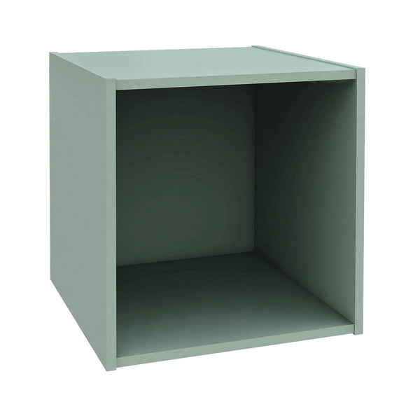 Cubo Composite  35x35x35 cm in Compensato  Verde Salvia Seconda Scelta sconto