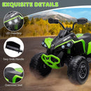 Quad Elettrico per Bambini Licenza Can-Am Renegade 12V ATV Telecomando e Ammortizzatori Verde  -3