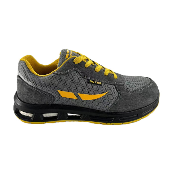 sconto Scarpe Antinfortunistiche Basse Dozer Monkey S1 Scamosciate Grigio