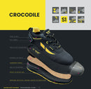 Scarpe Antinfortunistiche Basse Dozer Crocodile S1 Antitaglio Nero-2