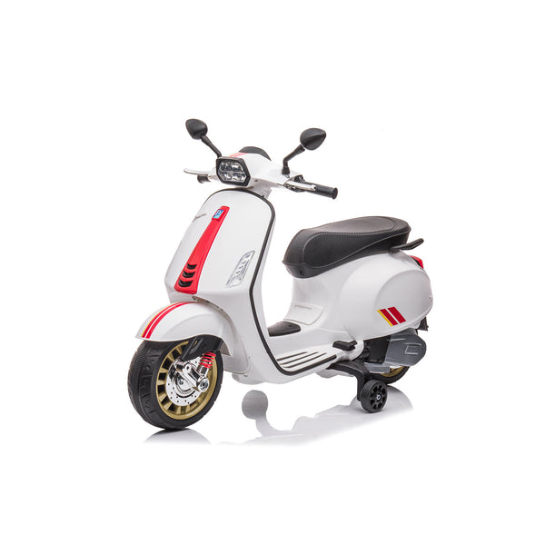 online Piaggio Vespa Full Elettrica 12V per Bambini Bianca