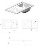 Lavatoio e Coprilavatrice in PVC 109x60x92cm Forlani SuperWash Bianco-4