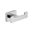 Set 2 Appendini Bagno 3,5x8,8x4,5 cm con Doppio Gancio Cromato Bonussi-2