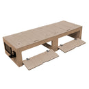 Divano Letto Pieghevole 180x110x40,7 cm per Camper   -5