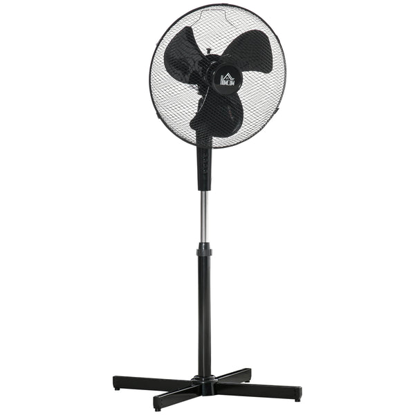 Ventilatore a Piantana 60x60x90/120 cm 6 Velocità Nero Seconda Scelta sconto