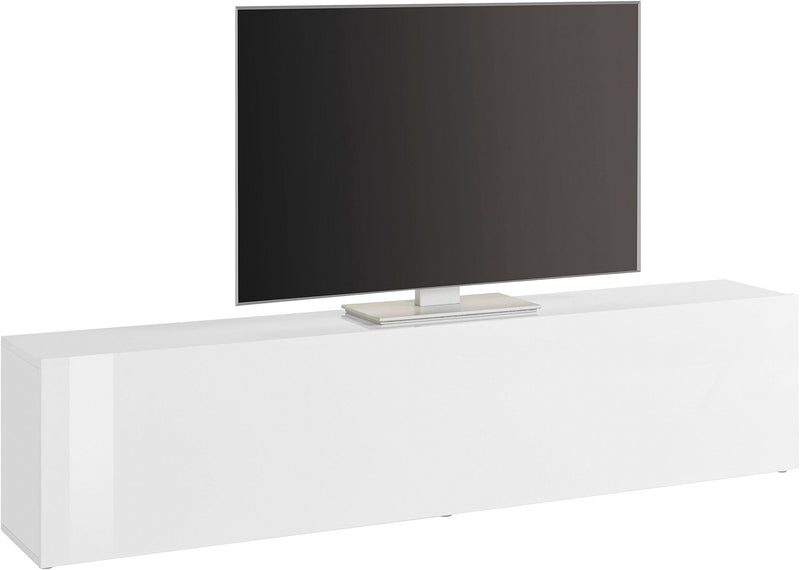 Mobile TV 1 Anta 180x30x40 cm Maruska Bianco Lucido-1