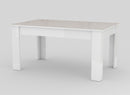 Tavolo Allungabile 160/210x90x75 cm Jesi Bianco Lucido-1