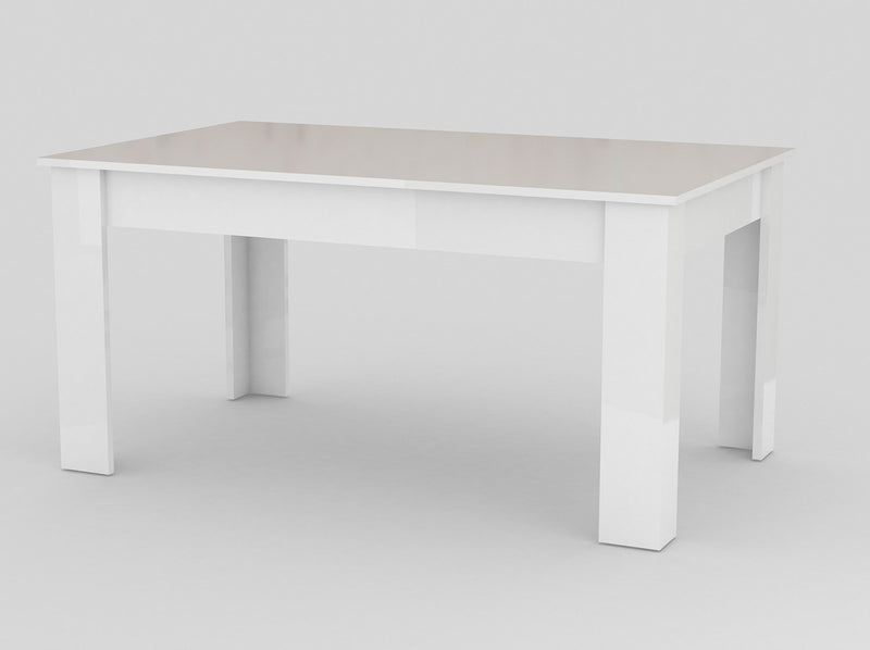 Tavolo Allungabile 160/210x90x75 cm Jesi Larice bianco-1