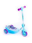 Monopattino Elettrico 3 Ruote per Bambini Sparabolle con Licenza Disney Frozen -2