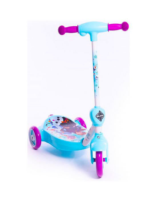 Monopattino Elettrico 3 Ruote per Bambini Sparabolle con Licenza Disney Frozen -3