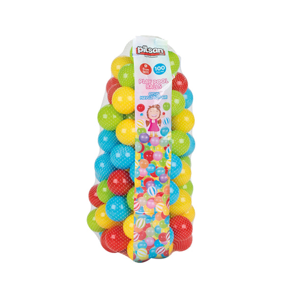 online Rete 100 Palline Ø6 cm in Plastica Morbida Multicolore