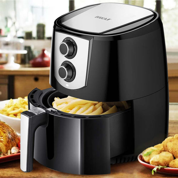 online Friggitrice ad Aria Calda Senza Olio Airfryer 4,4 Lt Frigge Cuoce Arrosto 1400W