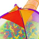 Tenda Igloo Per Bambini Con 200 Palline + Tunnel Pieghevole Giochi Salvaspazio-4