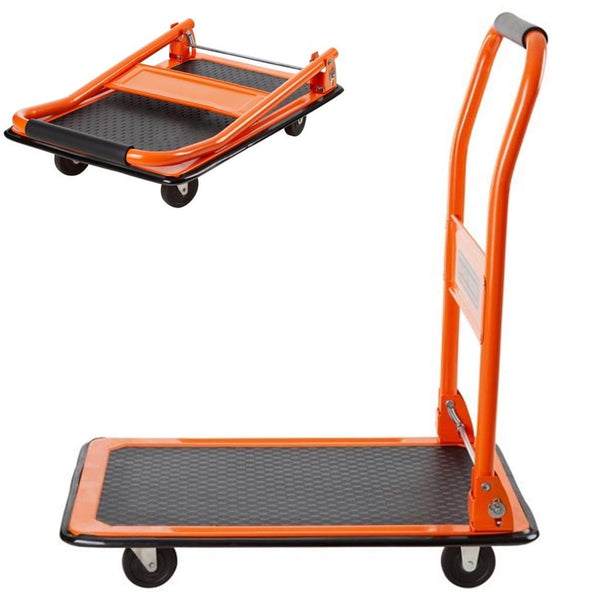 prezzo Carrello Portapacchi Pieghevole Portatutto 4 Ruote a Pianale Portata 80Kg Black & Decker