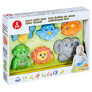 Puzzle Animali Gioco Prima Infanzia Neonato 6 Pz Giocattolo Bambini Educativo-4