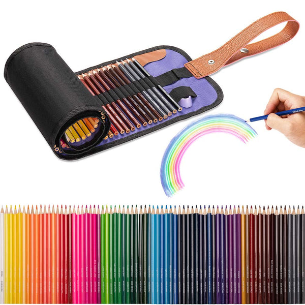 online Kit Matite Colorate 74 Pezzi Schizzo e Disegno Artista Professionale Portatile