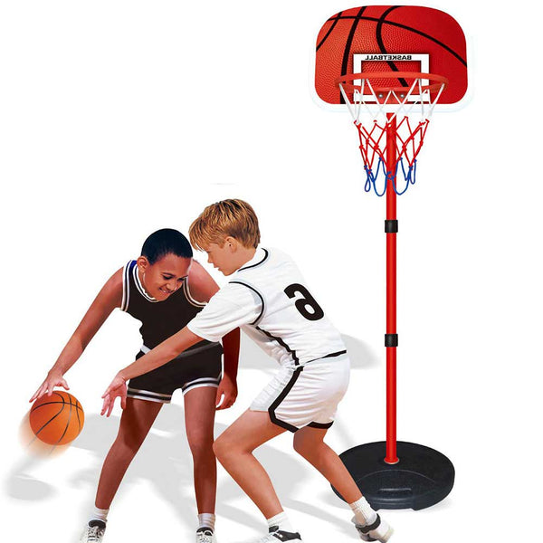 Basket Canestro Piantana Per Bambini Altezza Regolabile Fino 150 Cm Con Pallone sconto