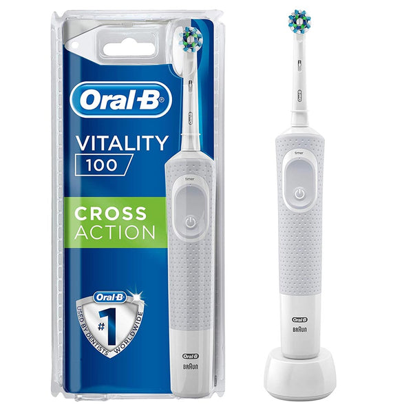 sconto Spazzolino Elettrico Denti Vitality 100 Cross Action a Batteria Ricaricabile con Timer Oral-B