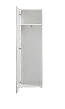 Armadio 1 Anta 63x40x187,2 cm Onda Bianco Lucido-3