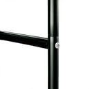 Arco da Giardino Supporto per Rose e Piante Rampicanti in Metallo Altezza 240 cm-3