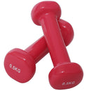 Set Manubri Palestra con Valigetta 2x0.5kg+2x1kg+2x1.5kg Pesi per Sport Fitness-3