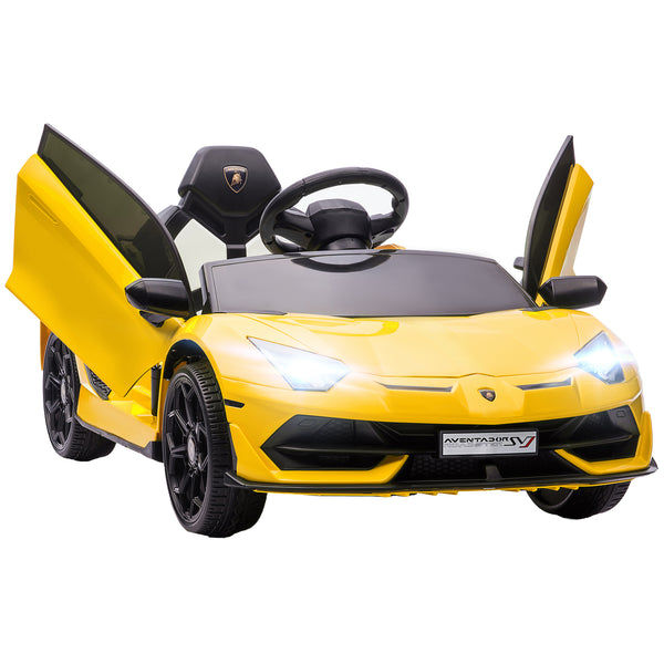 prezzo Macchina Elettrica per Bambini Licenza Lamborghini Aventador SVJ Roadster 12V Giallo