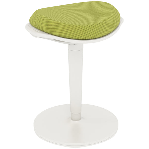 Sgabello Ergonomico e Imbottito ad Altezza Regolabile 42,5x35,5x56,5-71,5 cm con Inclinazione a 5° Verde sconto