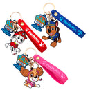 Set 24 Portachiavi 3D in Silicone per Bambini Paw Patrol Varie Colorazioni-5