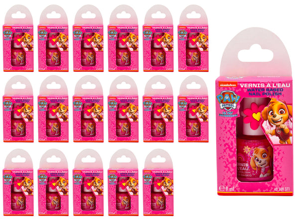 Set 18 Smalti con Anello per Bambini a Base Acqua 9ml Paw Patrol Rosa online