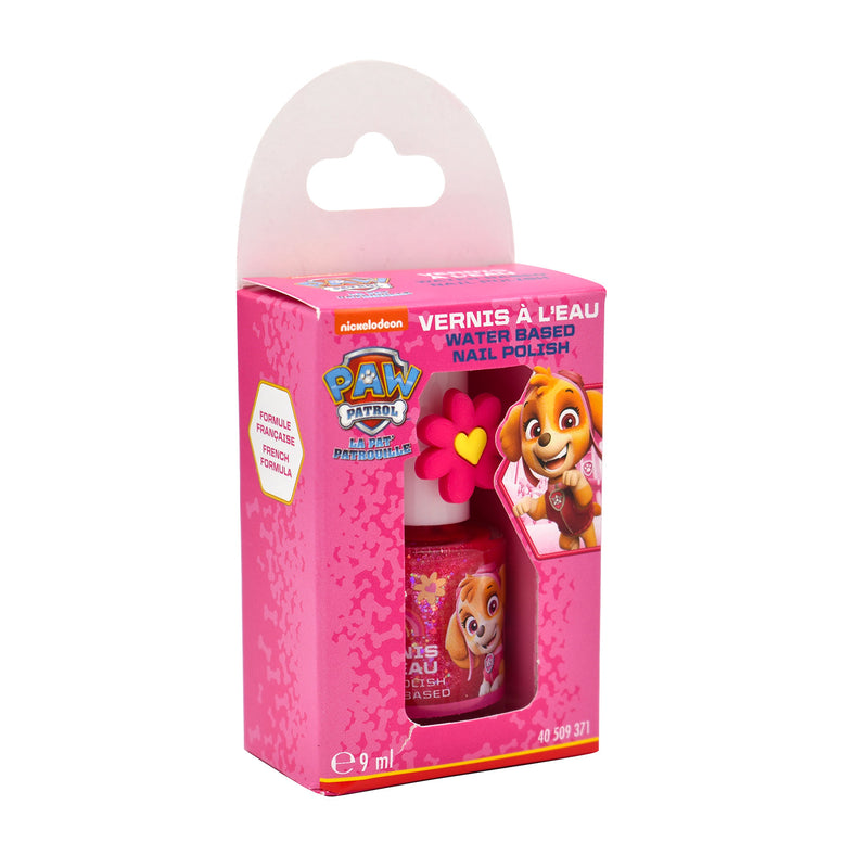 Set 18 Smalti con Anello per Bambini a Base Acqua 9ml Paw Patrol Rosa-5