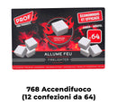 Accendifuoco a Cubetti 768pz in 12 Scatole per Accensione Barbecue con Kerosene-2