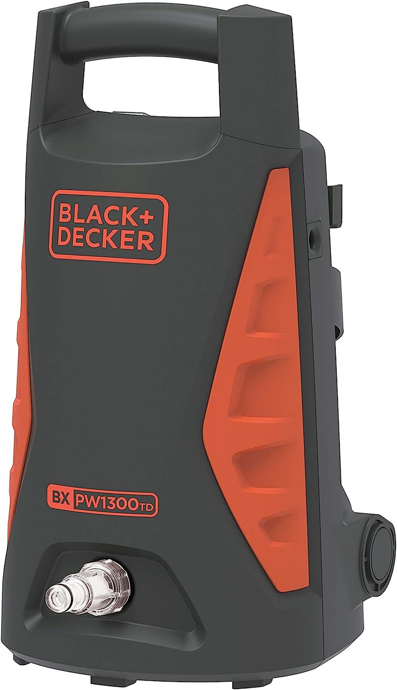 Idropulitrice Compatta ad Alta Pressione con Accessori 1300W 100 Bar 360 l/h Black & Decker-2