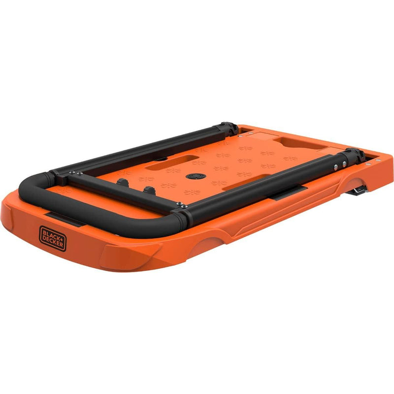 Carrello Piattaforma per Trasporto Portata 90kg Pieghevole con Manico Regolabile Black & Decker-4