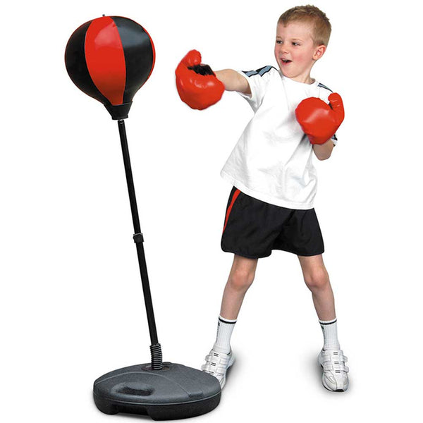 online Set Boxe Giocattolo per Bambini H80-100 cm con Sacco da Pugilato da Terra e Guantoni