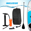 SUP Tavola Stand up Paddling Board Gonfiabile con Pagaia e Kit di riparazione Dunlop-5