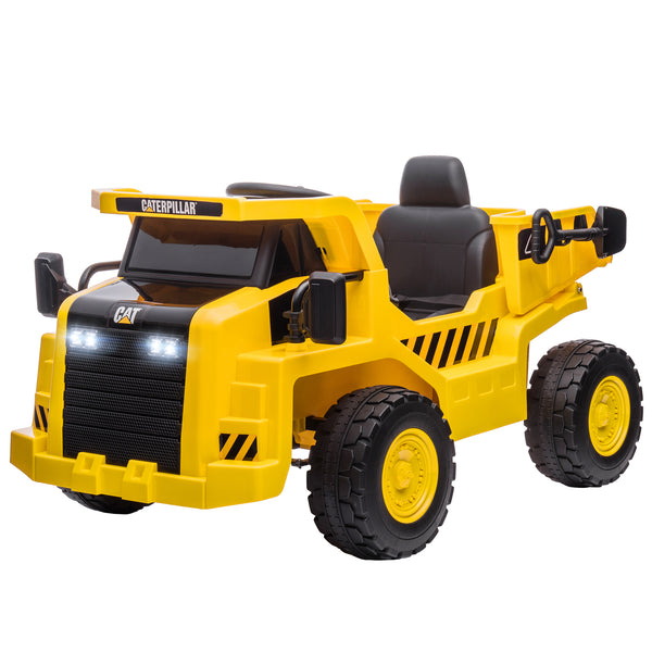 prezzo Camion Giocattolo Licenza Caterpillar 110x70,5x61,5 cm con Telecomando Fari Secchio e Pala Giallo