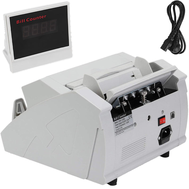 Contabanconote Automatico Verifica Banconote Autenticatore Doppio Display LCD-2