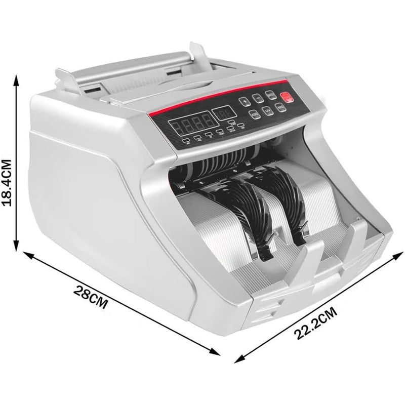 Contabanconote Automatico Verifica Banconote Autenticatore Doppio Display LCD-4