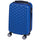 Trolley Cabina Rigido Bagaglio a Mano 33.5x22x55 cm con Maniglia Telescopica Blu