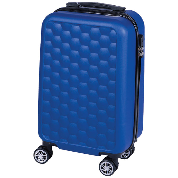 Trolley Cabina Rigido Bagaglio a Mano 33.5x22x55 cm con Maniglia Telescopica Blu acquista