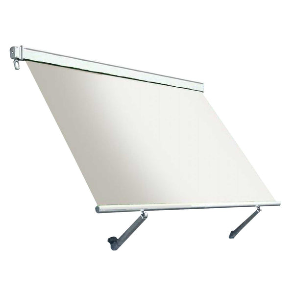 Tenda da Sole Avvolgibile Manuale 150x250 cm in Alluminio e Poliestere Beverly Beige prezzo