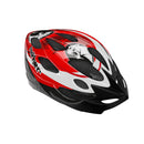 Casco JUNIOR Aereodinamico per Bambini Misura 52-56 cm con Fori di Aerazione Rosso o Rosa-1